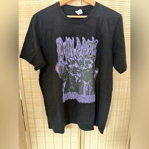 Bella Canvas Black Tee with Purple Graphic